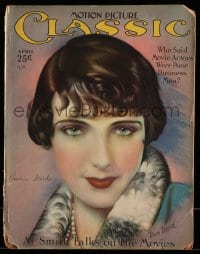 9x400 MOTION PICTURE CLASSIC magazine April 1927 great cover art of Pauline Starke by Don Reed!