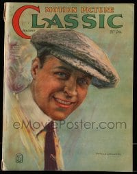 9x391 MOTION PICTURE CLASSIC magazine August 1918 cover art of Harold Lockwood by Leo Sielke Jr.!