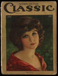 9x395 MOTION PICTURE CLASSIC magazine July 1922 cover art of Madge Bellamy by Benjamin Eggleston!