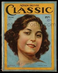 9x392 MOTION PICTURE CLASSIC magazine June 1920 cover art of Virginia Faire by Leo Sielke Jr.!