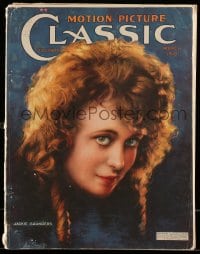 9x388 MOTION PICTURE CLASSIC magazine March 1918 cover art of Jackie Saunders by Leo Sielke Jr.!