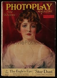 9x421 PHOTOPLAY magazine June 1918 great cover art of Olive Tell by Haskell Coffin!