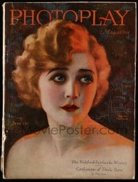 9x432 PHOTOPLAY magazine June 1920 great cover art of Katherine MacDonald by Rolf Armstrong!