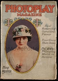 9x412 PHOTOPLAY magazine May 1916 great cover art of pretty Gail Kane!