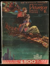 9x319 PICTUREGOER English magazine December 1924 art of Douglas Fairbanks in The Thief of Bagdad!