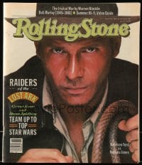 9x482 RAIDERS OF THE LOST ARK magazine June 25, 1981 issue of Rolling Stone with cover & article!