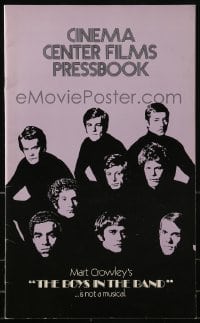 9x571 BOYS IN THE BAND pressbook 1970 William Friedkin, Leonard Frey gets La Tourneaux as present!