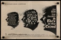 9x650 FACE IN THE CROWD pressbook 1957 Andy Griffith took it raw like his bourbon & his sin, Elia Kazan