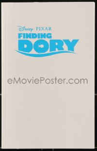 9x233 FINDING DORY For Your Consideration 5.5x8.5 script Jun 8 2016 screenplay by Stanton & Strouse