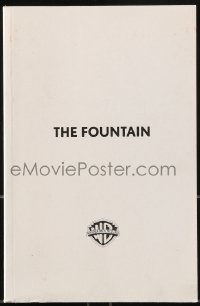 9x234 FOUNTAIN For Your Consideration 5.5x8.5 script 2001 screenplay by Darren Aronofsky!