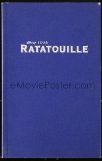 9x267 RATATOUILLE For Your Consideration 5.5x8.5 script 2007 screenplay by Brad Bird!