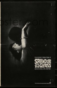 9x899 SPLENDOR IN THE GRASS pressbook 1961 Natalie Wood, Warren Beatty, directed by Elia Kazan!