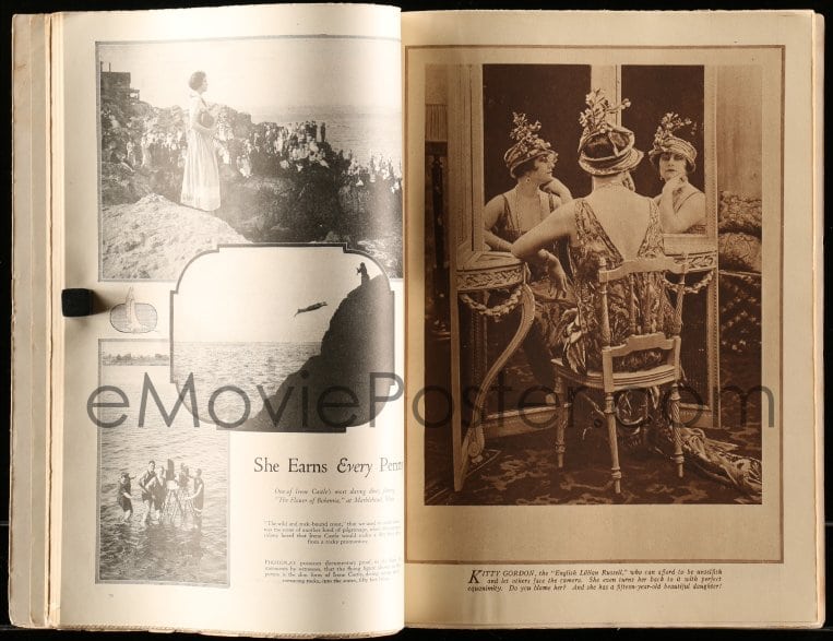 eMoviePoster.com: 9x418 PHOTOPLAY magazine January 1918 cover art of ...