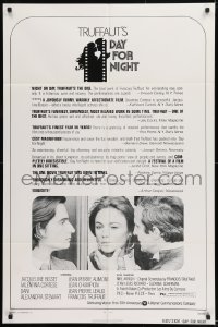 9y190 DAY FOR NIGHT 1sh 1973 Francois Truffaut's La Nuit Americaine, Jacqueline Bisset