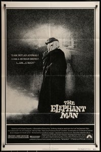 9y250 ELEPHANT MAN 1sh 1980 John Hurt is not an animal, Anthony Hopkins, directed by David Lynch!
