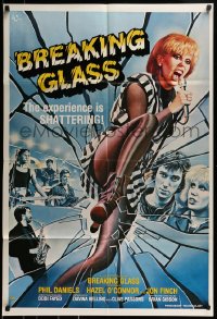 9y117 BREAKING GLASS English 1sh 1980 Hazel O'Connor is outrageous & rebellious, post punk!