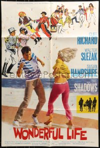 9y840 SWINGERS' PARADISE English 1sh 1965 live the wild nights and the way out days!