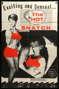 9y405 HOT PEARL SNATCH 1sh 1966 Jody Baby, it's exciting, sensual and strictly an adult film!