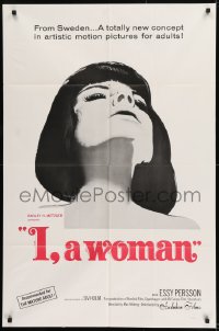 9y417 I A WOMAN 1sh 1966 Jag - en kvinna, Radley Metzger, Essy Persson sex classic!