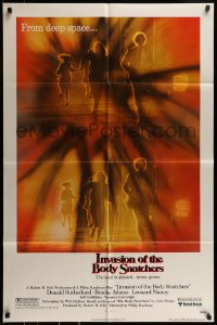 9y434 INVASION OF THE BODY SNATCHERS 1sh 1978 Kaufman classic remake of sci-fi thriller!