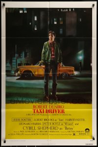 9y850 TAXI DRIVER 1sh 1976 classic art Robert De Niro by Guy Peellaert, Martin Scorsese!