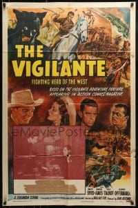 9y930 VIGILANTE chapter 14 1sh 1947 Ralph Byrd western serial, Closing In!