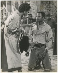 9z666 PORGY & BESS deluxe 11x14 still 1959 Pearl Bailey comforts Sidney Poitier on his knees!