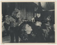 9z976 WIZARD OF OZ commercial 11x14 still 1989 c/u of Judy Garland with Margaret Hamilton & monkey!