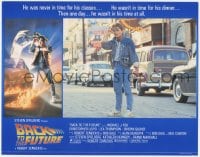 9z048 BACK TO THE FUTURE English LC 1985 Robert Zemeckis, Michael J. Fox travels back to 1955!