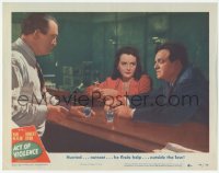 9z018 ACT OF VIOLENCE LC #4 1949 outcast Van Heflin finds help outside the law from Mary Astor!