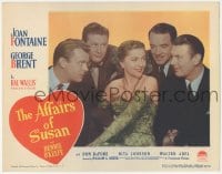 9z021 AFFAIRS OF SUSAN LC #5 1945 Joan Fontaine, Don DeFore, Dennis O'Keefe, George Brent & Abel!