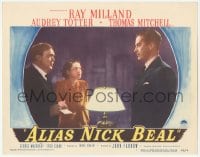9z024 ALIAS NICK BEAL LC #6 1949 Ray Milland must murder Thomas Mitchell for Audrey Totter's love!