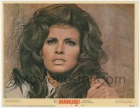 9z052 BANDOLERO LC #4 1968 extreme close up of beautiful female gunslinger Raquel Welch!