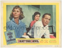 9z057 BEAT THE DEVIL LC #3 1953 Humphrey Bogart with sexy Gina Lollobrigida & Jennifer Jones!