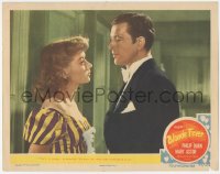 9z085 BLONDE FEVER LC 1944 Philip Dorn & Gloria Grahame have the whole world ahead of them!