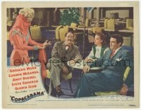 9z172 COPACABANA LC #7 1947 Groucho Marx, Gloria Jean & Steve Cochran w/ sexy veiled Carmen Miranda!