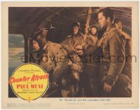 9z175 COUNTER-ATTACK LC 1945 Paul Muni & Sky Devils jump out of plane to join their comrades!
