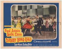 9z190 DADDY LONG LEGS LC #3 1955 Fred Astaire in formal wear dancing with Leslie Caron!