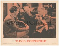 9z203 DAVID COPPERFIELD LC #8 R1962 W.C. Fields cheerfully waits w/wife Jean Cadell & Frank Lawton