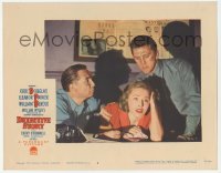 9z215 DETECTIVE STORY LC #6 1951 Kirk Douglas & Horace McMahon comforts distressed Eleanor Parker!