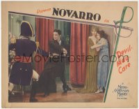 9z218 DEVIL-MAY-CARE LC 1929 French Ramon Novarro duelling with Napoleon by scared Jordan & Harris!