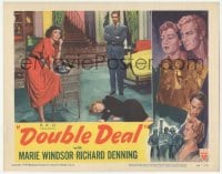 9z232 DOUBLE DEAL LC #4 1951 Marie Windsor calls for help, rip-roaring drama of oil-mad Oklahoma!