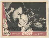 9z300 GERVAISE LC 1957 c/u of Maria Schell, an unusual love story directed by Rene Clement!