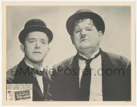 9z318 GOLDEN AGE OF COMEDY LC R1962 portrait of Stan Laurel & Oliver Hardy, Laughter Then & Now!