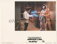 9z331 GREEN HORNET LC #4 1974 Bruce Lee as Kato gets electrocuted by woman in skin-tight outfit!