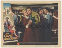 9z333 GROOM WORE SPURS LC #8 1951 lawyer Ginger Rogers & Hollywood cowboy Jack Carson dancing!