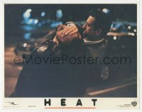 9z347 HEAT LC 1995 close up of Robert De Niro fighting, directed by Michael Mann!