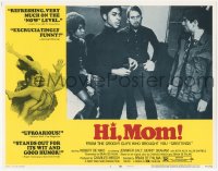 9z357 HI MOM! LC #5 1970 early Robert De Niro in Army jacket, directed by Brian De Palma!