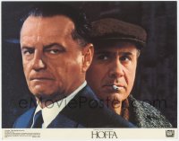 9z363 HOFFA 11x14 still 1992 best super close up of Jack Nicholson & Danny DeVito!