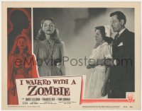 9z398 I WALKED WITH A ZOMBIE LC #4 R1956 Lewton & Tourneur, Tom Conway, zombified Christine Gordon!
